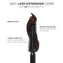 Tarte Tartelette Tubing Mascara Lash Extensions in a Tube, Easy-to-Remove Eye Makeup, Clinically Proven to Volumize & Curl, 24Hr Smudge-Proof Longwear, Vegan & Cruelty-Free
