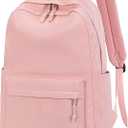 School Backpack for Teen Girls Women Laptop Backpack College Bookbags Middle School Travel Work Commuter Back Pack(Pink)