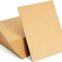 30 Sheets Thin MDF Wood Boards for Crafts, 2mm Medium Density Fiberboard (6 x 8 in, Brown)