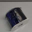 Ribbli Navy Velvet Wired Ribbon 4 Inch Velvet with Satin Christmas Ribbon for Gift Wrapping Christmas Tree Decoration Crafts Wreaths Supplies-Continuous 10 Yards