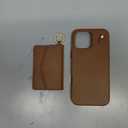 TAURI for iPhone 16 Pro Max Case, Removable Magnetic Wallet Case with Card Holder, [Compatible with MagSafe] Durable PU Leather Phone Case with Wireless Charging, Brown