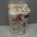 2 x YUJUN 4 Pack Fall Pillow Covers Decoration,18x18in Buffalo Plaid Farmhouse Pumpkin Maple Leaves Thanksgiving Fall Throw Pillows Cushion Case Couch Decor for Autumn Home Outdoor Decorations (White)