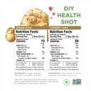 The Ginger People Ginger & Turmeric Juice Set | Digestion + Anti-Inflammatory | 8 Fl Oz (Pack of 2)