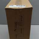 JIUYOTREE 4-Tier Plastic Rolling Storage Cart Utility Cart with Extra Hanging Cups Handles Lockable Wheels for Living Room Bathroom Kitchen Office Green