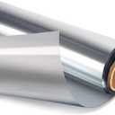 One Way Window Film Daytime Privacy Sun Blocking Reflective Window Film for Home, Office, Silver Mirror 35.4 Inch x 16.4Feet Reflective Mirror Tint