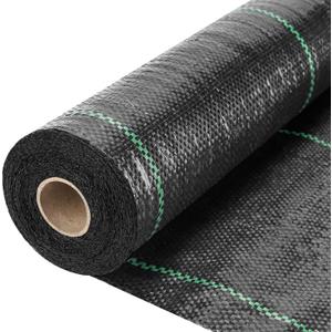 4FT x 100FT Weed Barrier Fabric Heavy Duty, 5.8oz Landscaping Fabric Woven Landscape Ground Cover for Gardens & Lawns