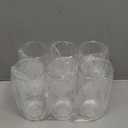 US Acrylic Classic Clear Plastic Reusable Drinking Glasses (Set of 6) 16oz Water Cups | BPA-Free Tumblers, Made in USA | Top-Rack Dishwasher Safe