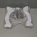 Cat Door for Interior Door, Hidden Pet Litter Box Pet Door for Cats up to 25 lbs Pet Box, Pass Through Opening 8.46x7.87 in XL (White)