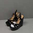 YODEKS Women's Platform Wedges|High Heel Wedge Sandals|Ankle Strap Open Toe Platform Heels, Size: 7