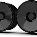 Wheel Cover for Tesla Model 3 18-Inch, Snap-On Full Coverage Rim Protector, Less Wind Drag, Tesla Model 3 Accessories, Fit 2017-2023, Pure Black
