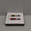 EDELHAUS Oil Sprayer Set of 2 Oil Spray Bottle Made of Stainless Steel & Glass, for Healthy Cooking, Sprayer for Precise Dosage, for Cooking Oil & Vinegar Including (Silver Lids, 2 Pack)