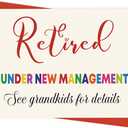 3 x Asmallgf Funny Retirement Card Gifts for Grandma Grandpa, Happy Retirement Leaving Decorations Gifts form Grandson Granddaughter