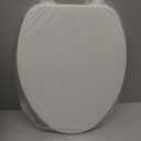 Bemis 170 Durable Plastic Toilet Seat, Elongated, White