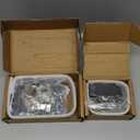 SCITOO Ceramic Front Rear Disc Brake Pad Set Fit For 2013-2018 For Lexus ES300h, 2007-2018 For Lexus ES350, 2008-2018 For Toyota Avalon, 2007-2017 For Toyota For Camry