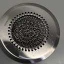 TRAPMATE Shower Drain Hair Catcher, 4.4" Easy Clean Bathtub Drain Hair Catcher, Anti-Slip Bath Tub Drain Protector, Upgraded 304 Stainless Steel Shower Sink Drain Cover for Bathroom (Patented Product) (Silver)