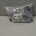 Flash World 36 Inch Large Christmas Tree Skirt Xmas Soft Cover Mat Decor Snowflake Collar Farmhouse Tree Skirt for Holiday Ornaments Party Home Indoor Decorations (Flocking Grey, 36INCH)