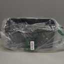 EasyPAG Single Pocket Wall File Organizer, Mesh Hanging File Folder Organizer for Letter/A4 Size Folders Wall Mounted Vertical Mail Holder for Paperwork, Office, Home, School, Black