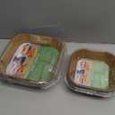 Air Fryer Liners for Ninja Crispi, Disposable 125 + 125 Pcs Ninja Crispi Accessories for Ninja Crispi 4-in-1 Portable Glass Air Fryer Cooking System, Non-Stick Ninja Crispi Liners Disposable