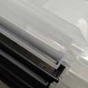 IRIS USA 72 Qt Stackable Plastic Storage Bins with Lids, 6 Pack - BPA-Free, Made in USA - See-Through Organizing Solution, Latches, Durable Nestable Containers, Secure Pull Handle - Clear