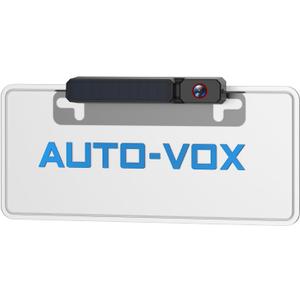 AUTO-VOX Single Solar Wireless Backup Camera: 2-Min Installation, HD 1080P, 5000mAh Battery, for Solar 1 Plus& SL16 &3Aplus for Dual Split Screen, Get Clear Front and Rear View