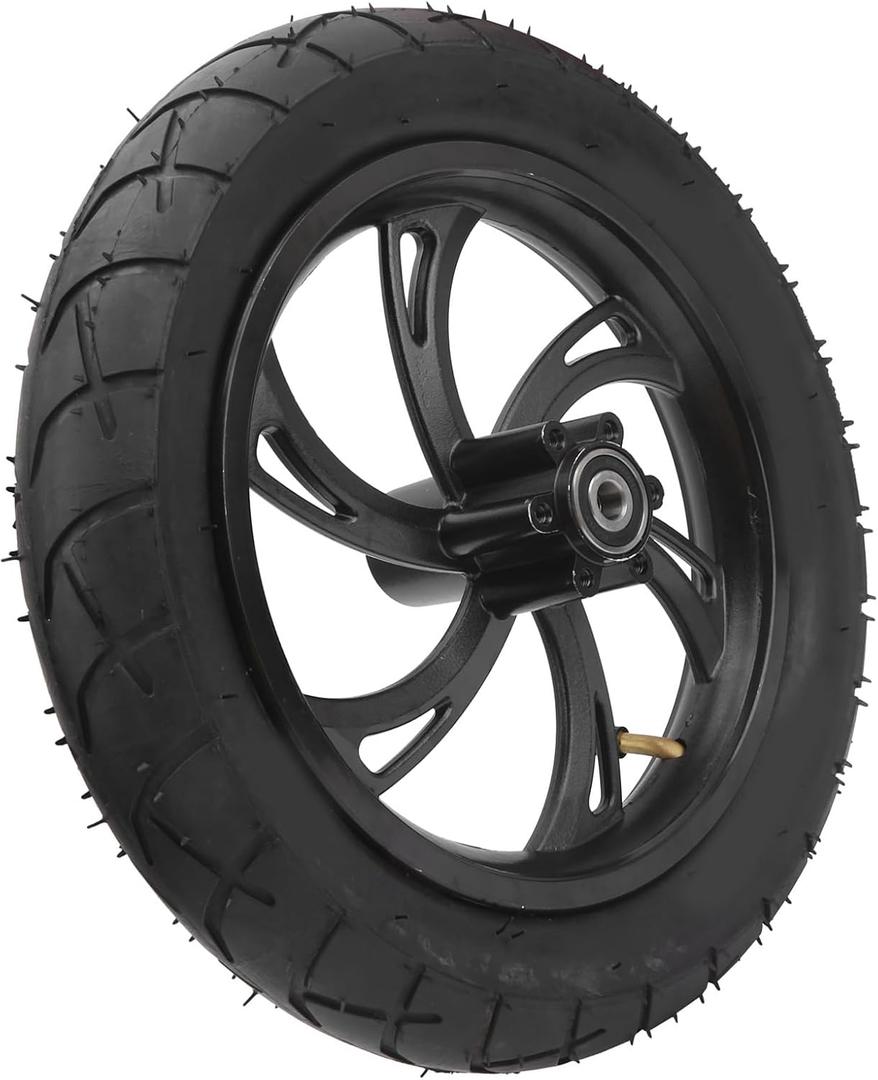 12In Electric Scooter, Wheel Hub Rubber Tyre Replacement 12 In Wheel Tire With 1 2X2 1 4