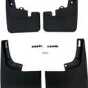 AG's Mud Flaps Fit for 2021-2024 Ford F150 Mud Flaps No Drill Guards Splash Fits for 2021 2022 2023 2024 Ford F150 Accessories(Not fit Raptor/Lightning and Fender Flares) with Installation Hardware