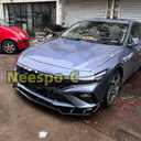 Front Bumper Lip Splitter Spoiler Fit for Hyundai Elantra SE/SEL/Limited/Hybrid 2024 2025 2026 Gloss Black 3pcs Accessories Air Chin Body Kit