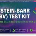 EBV Test Epstein Barr Test Kit in-Home | Quick Check for VCA & EBNA in 15-Minutes Reliable Result, Easy Self Testing at Home