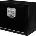 18 Inch Steel Underbody Truck Tool Box with T-Handle Lock Latch, Truck ToolBox Truck Storage Organizer Tool Box Chest For Organization And Storage, Job Tool Chest, 18"x 12"x 14" inch