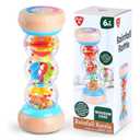 Rainmaker - Montessori Baby Toys for 6-12 Months 1 Year Old, Newborn Baby Rattle Shaker Sensory Toy, 7 inch Wooden Rain Stick Baby Musical Toys for 6 7 8 9 10 Month Infant Toddlers Gift