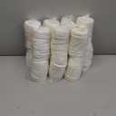 250 Sets White Paper Food Containers With Vented Lids, To Go Hot Soup Bowls, Disposable Ice Cream Cups (8oz)