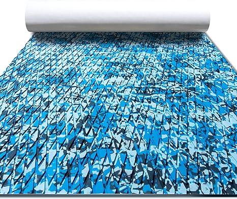 FOCEAN Boat Flooring EVA Foam Boat Decking Camo Marine Flooring Self-Adhesive Boat Mat Boat Carpet for Motorboat RV Yacht Kayak Surfboard, 94.5''x 15.7''