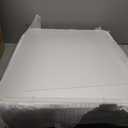 Transparent Acrylic Dog Playpen, 24"H Metal Dogs Enclosure, Easy-to-Install Pet Fence with Door, 8-Panel Puppy Playpen, Small Breeds & Puppies Kittens and Other Small Animals White Indoor Dog Play Pen