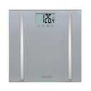 Taylor Digital Body Composition Scale, Bathroom Scale for Body Weight, Measures Body Fat, Body Water, and Muscle Mass Percentages, 8 User Recognition, FSA HSA Eligible, 400 lb Capacity, Charcoal