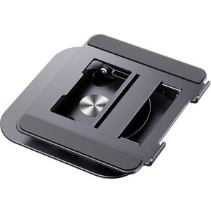 LS928 Laptops Stand for Desk, Rotating Laptop Riser Adjustable Computer Stand Laptop, Aluminum Laptop Holder Stand for MacBook Pro Air, Notebooks Less 17.3 inches (Upgrade Grey)