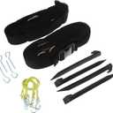 Park & Sun Sports Outdoor Volleyball Boundary Webbing with Ground Stakes