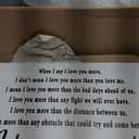 Love You More Sign Wall Art Love Quotes I Love You Most Canvas Print I Love You More Poems Black and White Wall Decor, Valentines Day Gifts for Her Him, Printed Painting Framed Easy to Hang (24"L x 16"W)