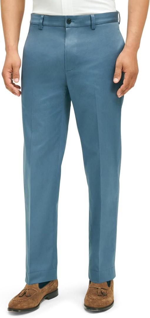 Brooks Brothers Men's Regular Fit Stretch Lightweight Advantage Chino Pants (29W x 32L)