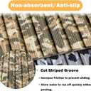 Boat Flooring EVA Foam 94x45" Boat Decking Sheet Self Adhesive Marine Flooring Camo Marine Carpet for Boats Yacht Kayak Decking Cushioning Cooler Seating Helm Pad Swimming RV Golf Cart Non Slip Pad