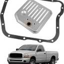 42RE 44RE 46RE 47RE 48RE Automatic Transmission Filter Kit Compatible with 1998-2009 Dodge Ram 1500 2500 3500 Dakota Durango Grand Cherokee Replaces# 52118789 5211-8789