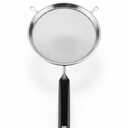 Fine mesh stainless steel kitchen strainer, 7-inch