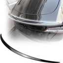 Rear Spoiler Wing Fit Compatible with Tesla Model Y 2020 2021 2022 2023 2024 Gloss Carbon Fiber Spoiler