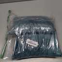 2 Pack Small Pillow, Memory Foam Mini Pillow 11 X 7 Inches for Travel, Sleeping, Nap and Neck, Knee, Lumbar Support, Tiny Cushion for Pet, Dogs (Dark Green)