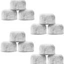 BRENSTEN Pack of 12 Replacement Charcoal Water Filters for Keurig Brewers - Keurig Compatible Water Filter Cartridges Universal Fit (NOT CUISINART) for Keurig 2.0 & 1.0 Coffee Makers