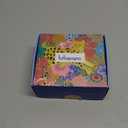 Cotton Compression Socks for Women Men - 2 Pairs 20-30mmHg Circulation Grid Arch Support Socks, Breathable (Small-Medium, Oatmeal & Beige)