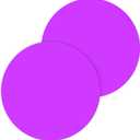 12" Inch Silicone Microwave Multi-Mat, Non-Stick Heat Resistant Oven Mat Microwave Trivet Mat - 2 Pack (Purple)