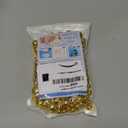 300Pcs Pearl Vase Filler, BrightGold No Hole Faux Pearl Beads for Centerpieces Vases, Candle Centerpieces, Wedding Birthday Party Home Decor 8/10/14/20mm