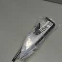 12" Cane Bolt Gate Drop Rod Heavy Duty Gate Hardware, Gate Ground Latch for Wood Metal Vinyl Gates Doors Stopper for Gate Ground, Wrought Iron Gate Latches, Black Finish-1 Pack