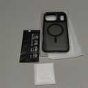 BENTOBEN Magnetic for iPhone 17 Pro Max Case 2025 [Compatible with Magsafe] [Military-Grade Protection] Matte Women Men Anti-Slip Shockproof Bumper Phone Cases for 17 Pro Max 6.9", Grey/Black