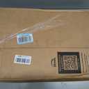 Mayfair Cassel Slow Close Toilet Seat, Easy Clean, Non Slip Premium Wood Seat, Easy Install, Made in USA, Elongated, Biscuit